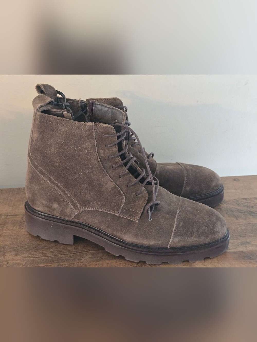 Massimo Dutti suede boots Size 40